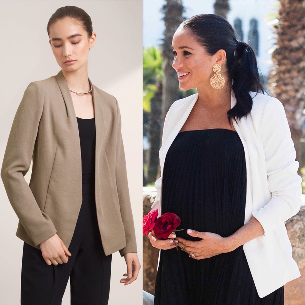 Aritzia Babaton Keith Jacket Size 2 Open Front
